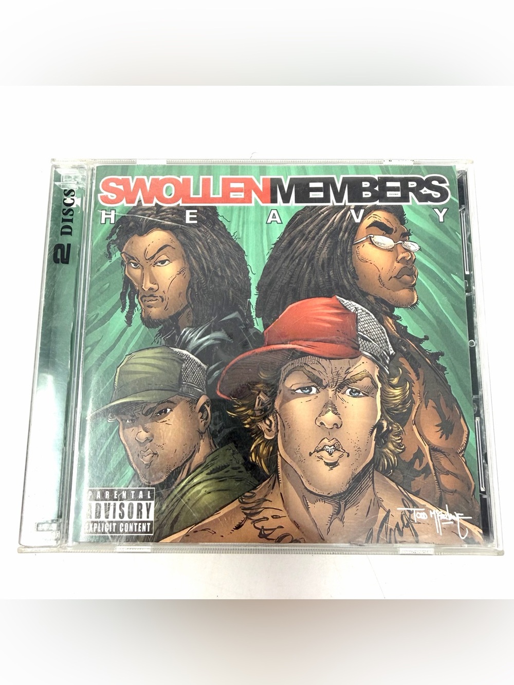 Swollen Members Heavy CD 2003 Todd McFarlane Limited Edition Artwork Battle Axe